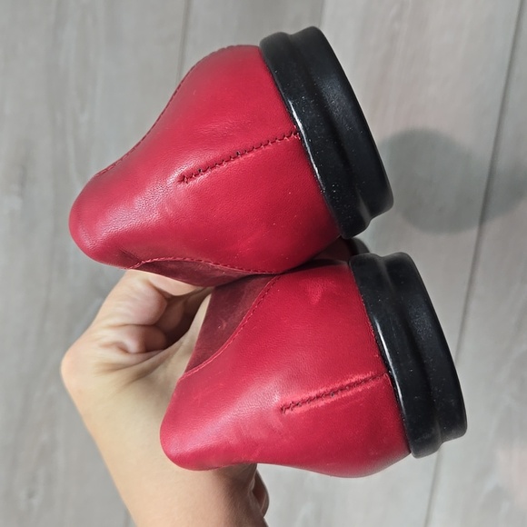 SAS Women Red Flats Comfortable Slip-On Loafers Shoes Sz 11M - Picture 6 of 12